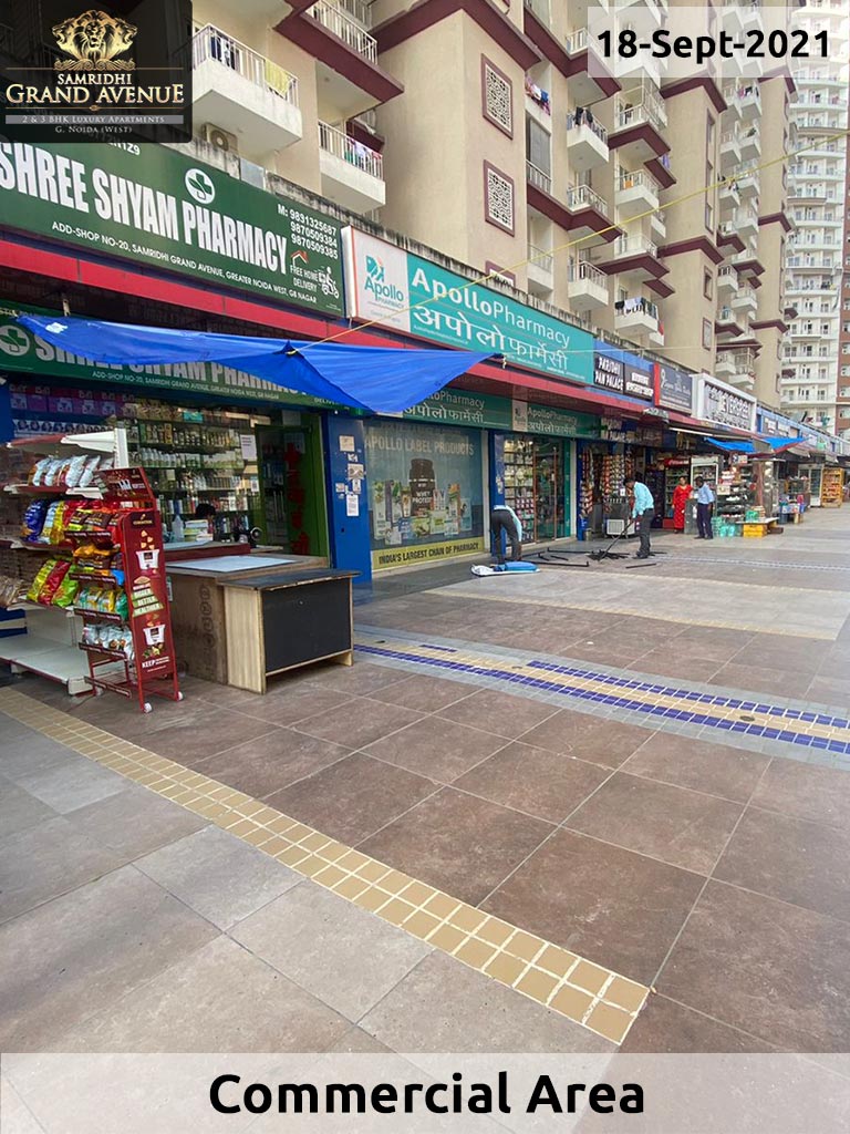Samridhi Grand Avenue Commercial Area